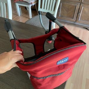 Portable, foldable baby/toddler seat